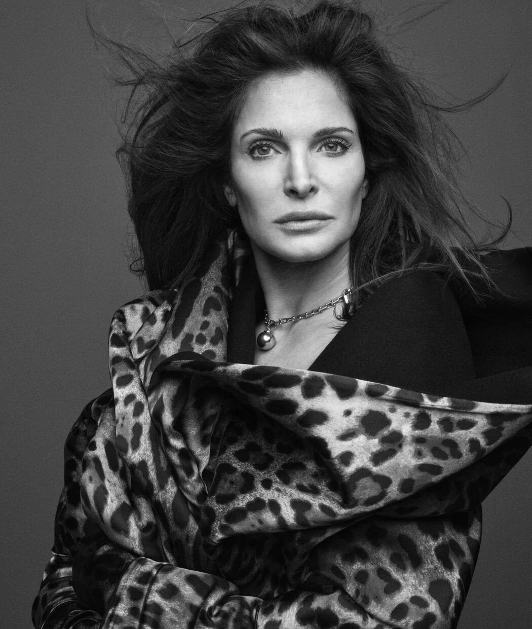 Stephanie Seymour's Steely Grace for WSJ Magazine, Lensed by